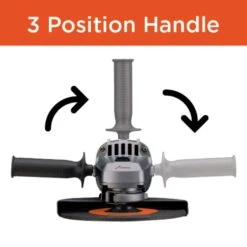 Black & Decker Black+Decker 6 Amps Corded 4-1/2 In. Angle Grinder Tool Only 9 Black & Decker Black+Decker 6 Amps Corded 4-1/2 In. Angle Grinder Tool Only -Makillta Store 095a587e b075 4a29 b1df 6291c954eb45