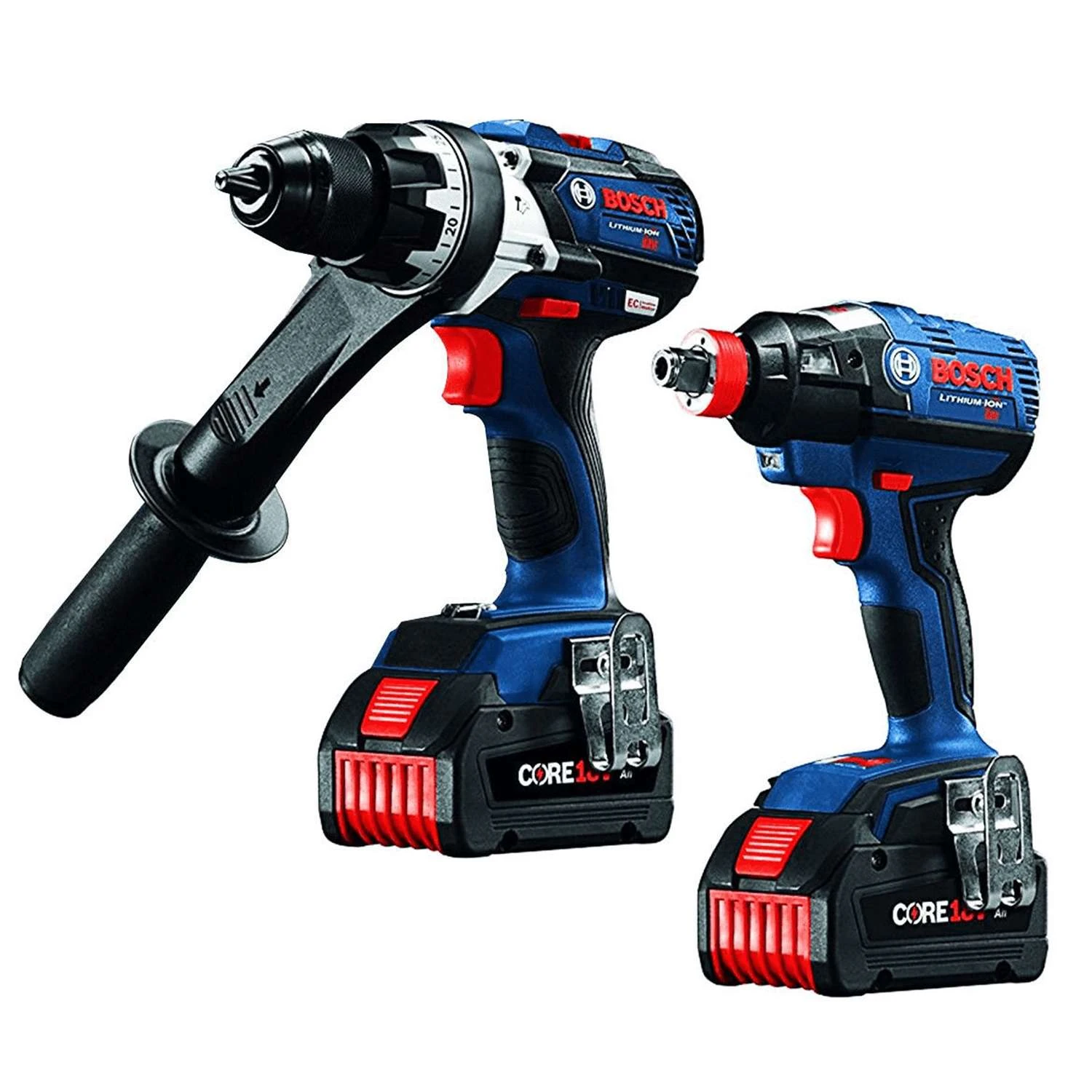 Bosch 18V CORE Cordless Brushless 2 Tool Hammer Drill And Impact Driver Kit 4 Bosch 18V CORE Cordless Brushless 2 Tool Hammer Drill And Impact Driver Kit - Image 2
