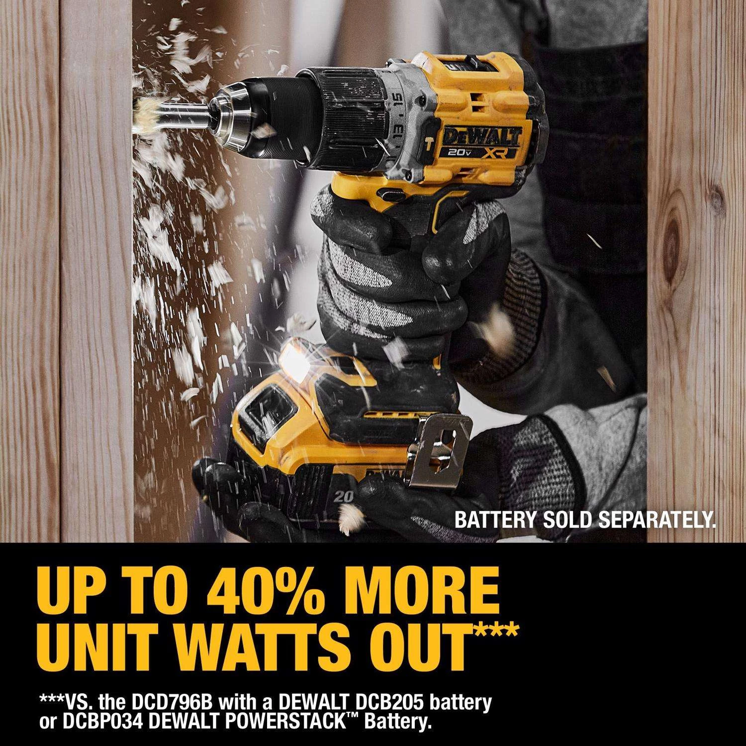 DeWalt 20V MAX 1/2 In. Brushless Cordless Drill/Driver Tool Only 6 DeWalt 20V MAX 1/2 In. Brushless Cordless Drill/Driver Tool Only - Image 4