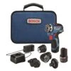 Bosch 12V MAX Chameleon 1/4 In. Brushless Cordless 5-In-1 Drill Kit (Battery & Charger)