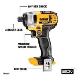DeWalt 20V MAX Cordless Brushed 4 Tool Combo Kit -Makillta Store 26130c2b 28b1 4284 b2d7 19c12030c356