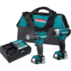 Makillta Store 5 Makita 12V MAX CXT Cordless Brushed 2 Tool Combo Kit