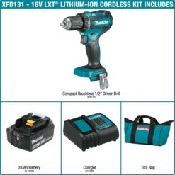 Makita 18V LXT 1/2 In. Brushless Cordless Drill/Driver Kit (Battery & Charger) 19 Makita 18V LXT 1/2 In. Brushless Cordless Drill/Driver Kit (Battery & Charger) -Makillta Store 45ac1b5a 0aea 407d 9dc7 1b06d1d6f121