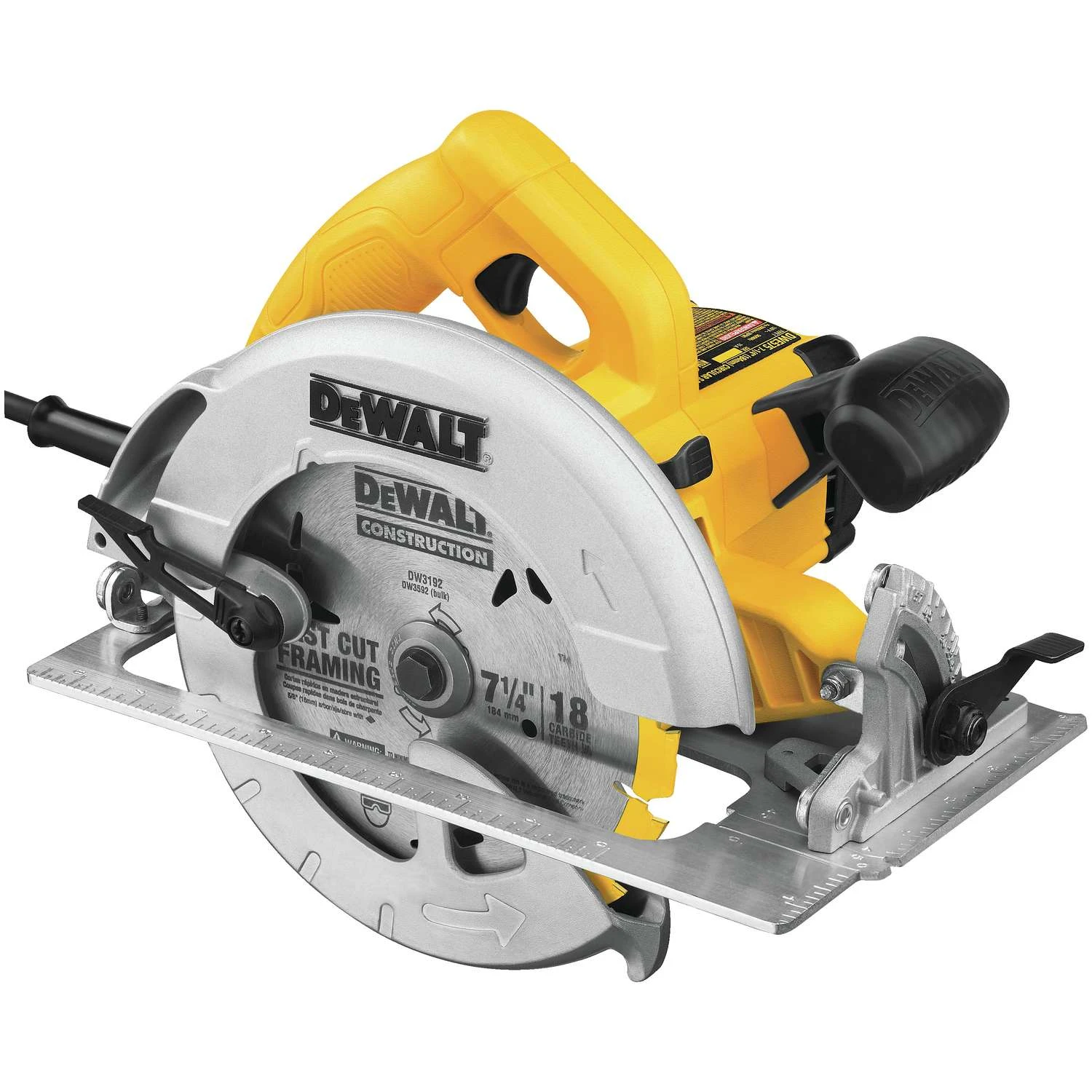 DeWalt 15 Amps 7-1/4 In. Corded Circular Saw 4 DeWalt 15 Amps 7-1/4 In. Corded Circular Saw - Image 2