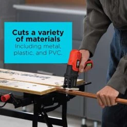 Black & Decker Black+Decker 7.2V Cordless Brushed Reciprocating Saw Kit (Battery & Charger) -Makillta Store 5bf41aa2 65b4 4eda 9cfc 859b1b4b20a7