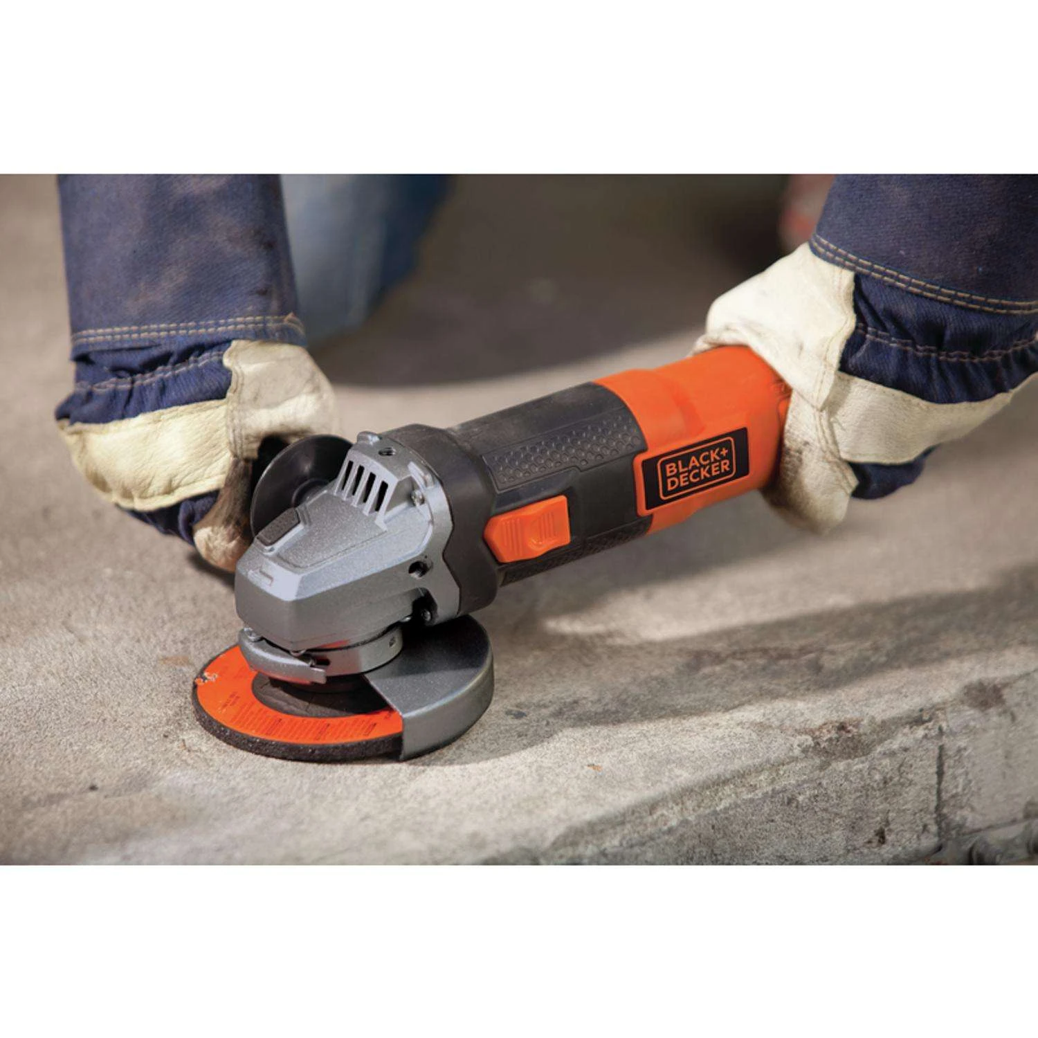 Black & Decker Black+Decker 6 Amps Corded 4-1/2 In. Angle Grinder Tool Only 7 Black & Decker Black+Decker 6 Amps Corded 4-1/2 In. Angle Grinder Tool Only - Image 5