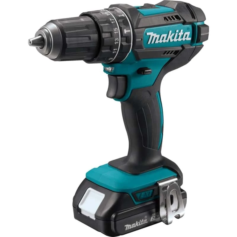 Makita 18V 1/2 In. Brushed Cordless Hammer Drill/Drive Kit (Battery & Charger) 4 Makita 18V 1/2 In. Brushed Cordless Hammer Drill/Drive Kit (Battery & Charger) - Image 2