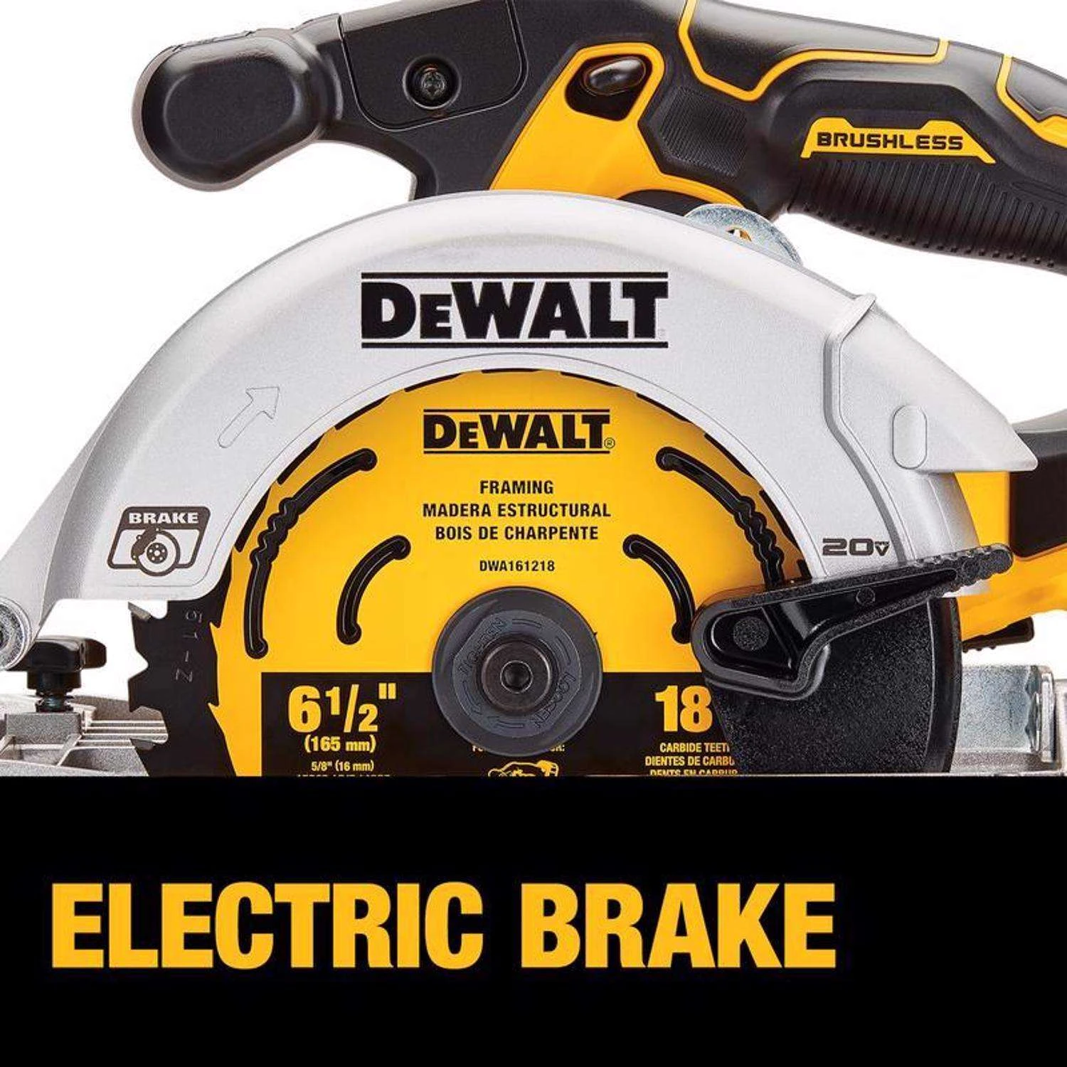 DeWalt 20V MAX 6-1/2 In. Cordless Brushless Circular Saw Tool Only 8 DeWalt 20V MAX 6-1/2 In. Cordless Brushless Circular Saw Tool Only - Image 6