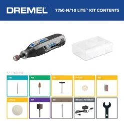 Dremel 4V Lite Cordless Rotary Tool Kit (Battery & Charger) -Makillta Store 80b549a5 97cf 41e6 b88b 3525a6ecc4d3