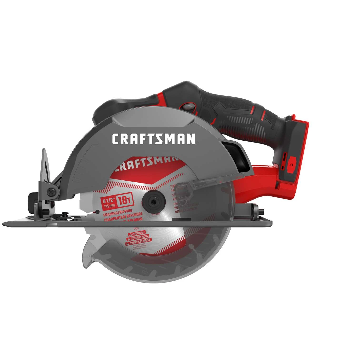 Craftsman V20 6-1/2 In. Cordless Circular Saw Tool Only 4 Craftsman V20 6-1/2 In. Cordless Circular Saw Tool Only - Image 2