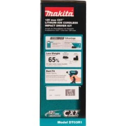 Makita 12V MAX CXT 1/4 In. Cordless Brushed Impact Driver Kit (Battery & Charger) 11 Makita 12V MAX CXT 1/4 In. Cordless Brushed Impact Driver Kit (Battery & Charger) -Makillta Store 930cff8e 1a10 465b 8458 3bc86db785e3