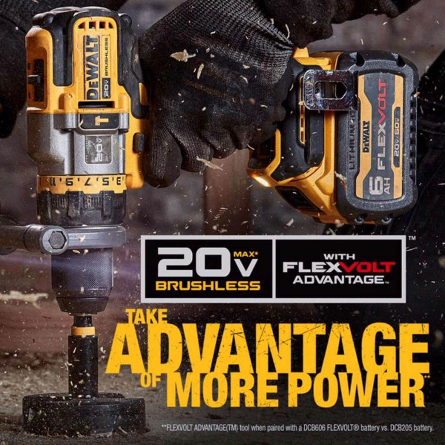 DeWalt 20V MAX 1/2 In. Brushless Cordless Hammer Drill/Drive Kit (Battery & Charger) 10 DeWalt 20V MAX 1/2 In. Brushless Cordless Hammer Drill/Drive Kit (Battery & Charger) - Image 8