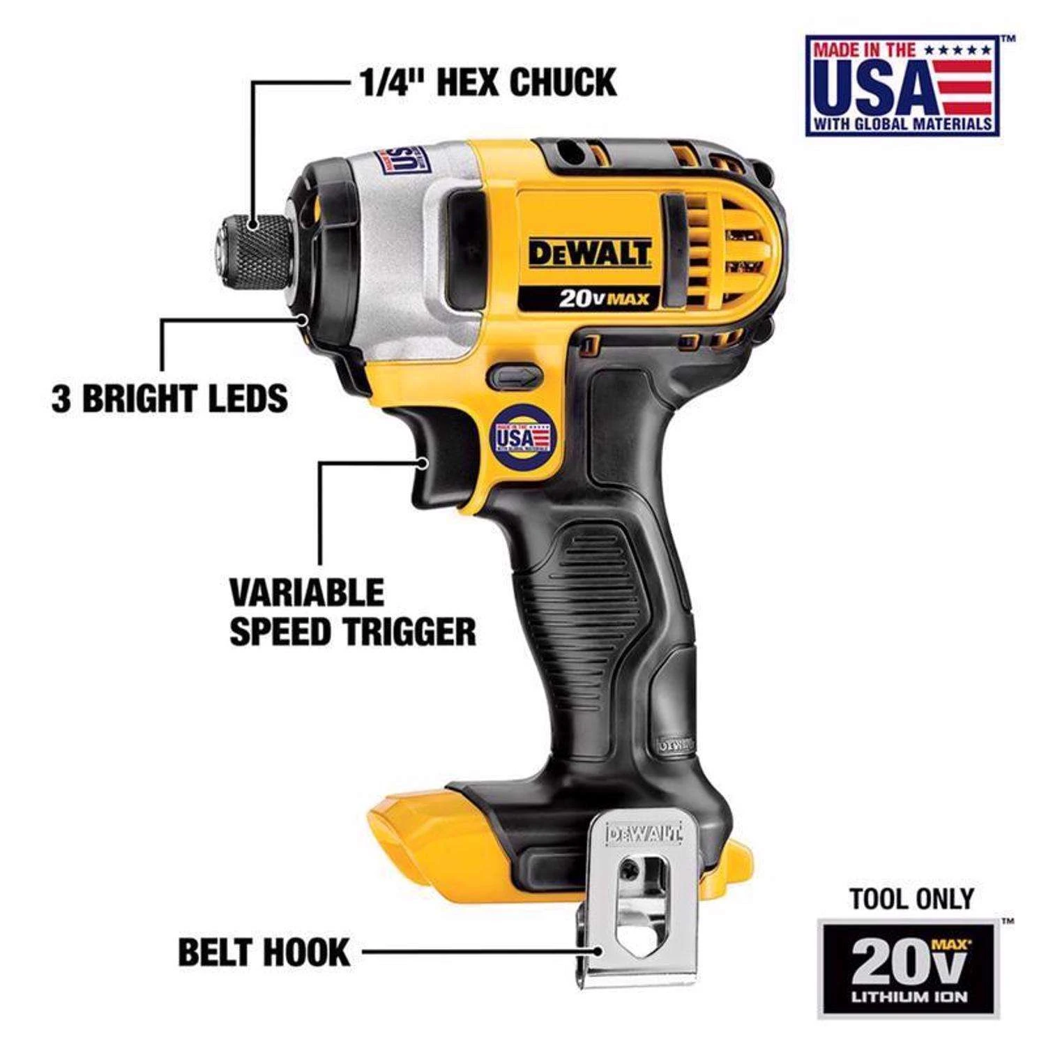 DeWalt 20V MAX Cordless Brushed 2 Tool Combo Kit 5 DeWalt 20V MAX Cordless Brushed 2 Tool Combo Kit - Image 3