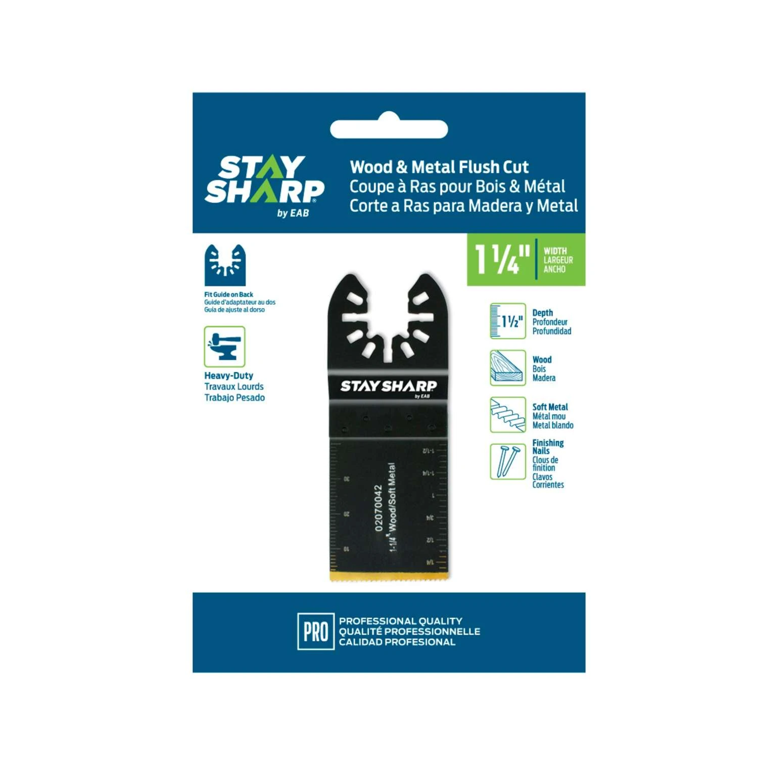 Stay Sharp 1-1/4 In. W Oscillating Accessory 1 Pc 3 Stay Sharp 1-1/4 In. W Oscillating Accessory 1 Pc