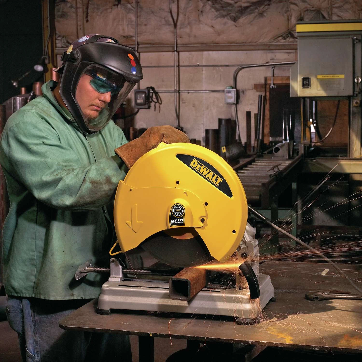 DeWalt 15 Amps Corded 14 In. Chop Saw 11 DeWalt 15 Amps Corded 14 In. Chop Saw - Image 9