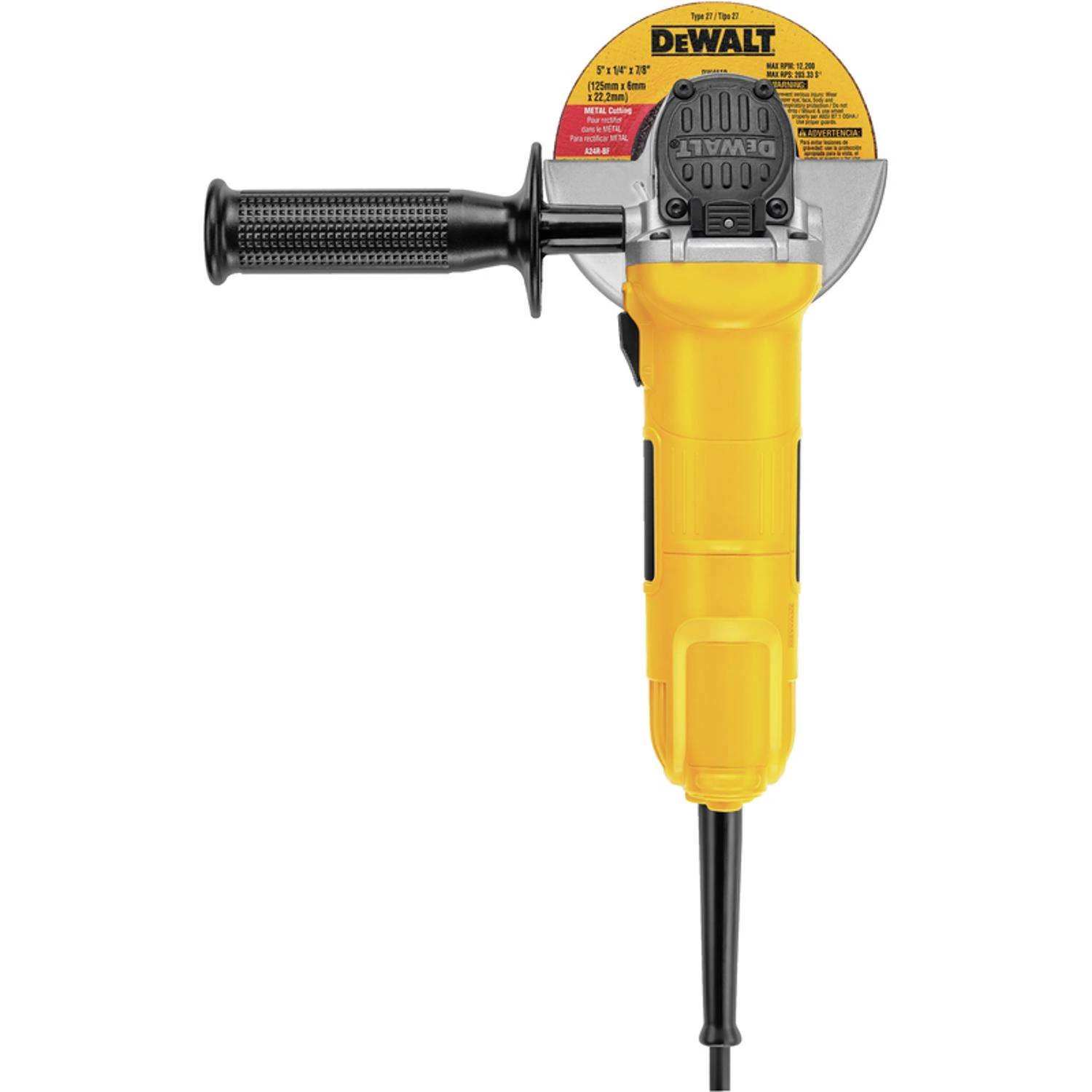 DeWalt 7 Amps Corded 4-1/2 In. Small Angle Grinder 5 DeWalt 7 Amps Corded 4-1/2 In. Small Angle Grinder - Image 3