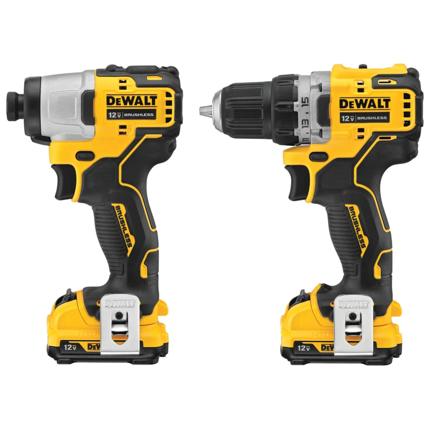 DeWalt 12V MAX XTREME Cordless Brushless 2 Tool Compact Drill And Impact Driver Kit 11 DeWalt 12V MAX XTREME Cordless Brushless 2 Tool Compact Drill And Impact Driver Kit - Image 9