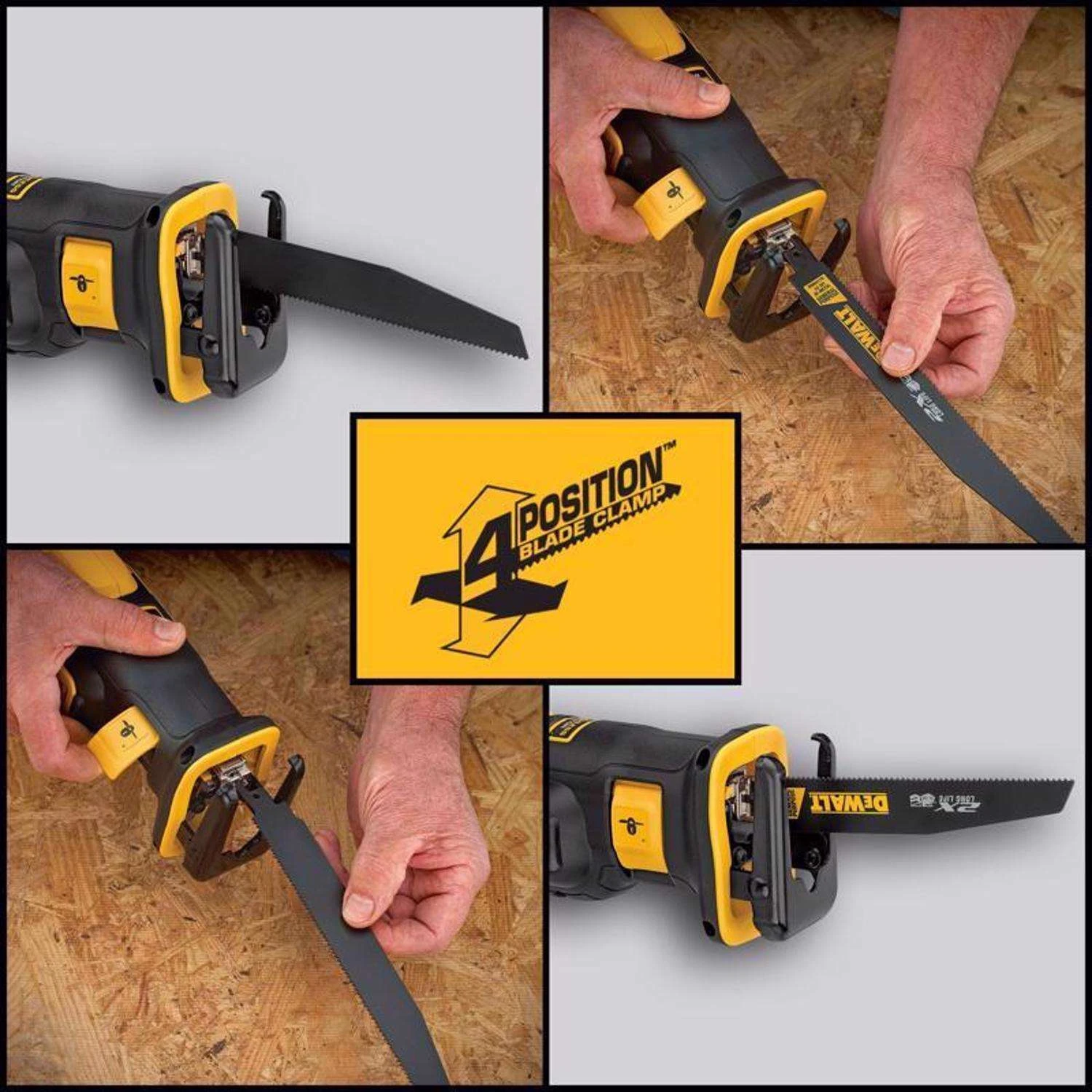 DeWalt 20V MAX XR Cordless Brushless Compact Reciprocating Saw Tool Only 7 DeWalt 20V MAX XR Cordless Brushless Compact Reciprocating Saw Tool Only - Image 5
