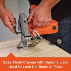 Black & Decker Black+Decker 13 Amps 7-1/4 In. Corded Circular Saw With Laser -Makillta Store bc6e62e4 9280 4e80 857a 6c242327e90b