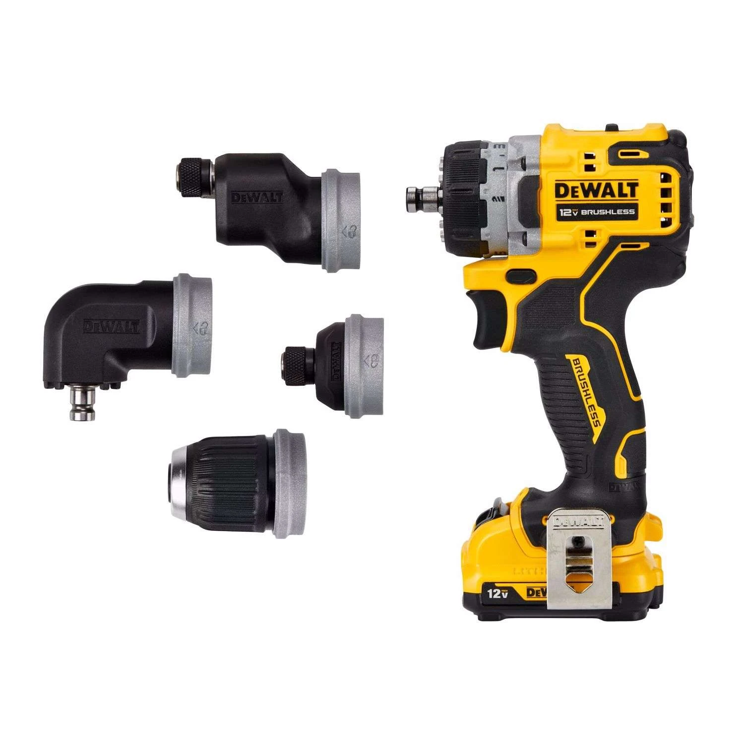 DeWalt 12V MAX Xtreme 3/8 In. Brushless Cordless 5-In-1 Drill Kit (Battery & Charger) 6 DeWalt 12V MAX Xtreme 3/8 In. Brushless Cordless 5-In-1 Drill Kit (Battery & Charger) - Image 4