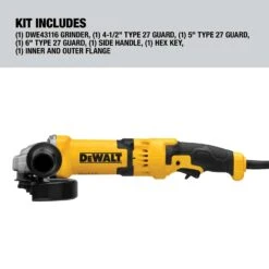 DeWalt 13 Amps Corded 4-1/2 To 6 In. Small Angle Grinder -Makillta Store c31184c0 1c21 478a a8d4 efd4e9e95db1