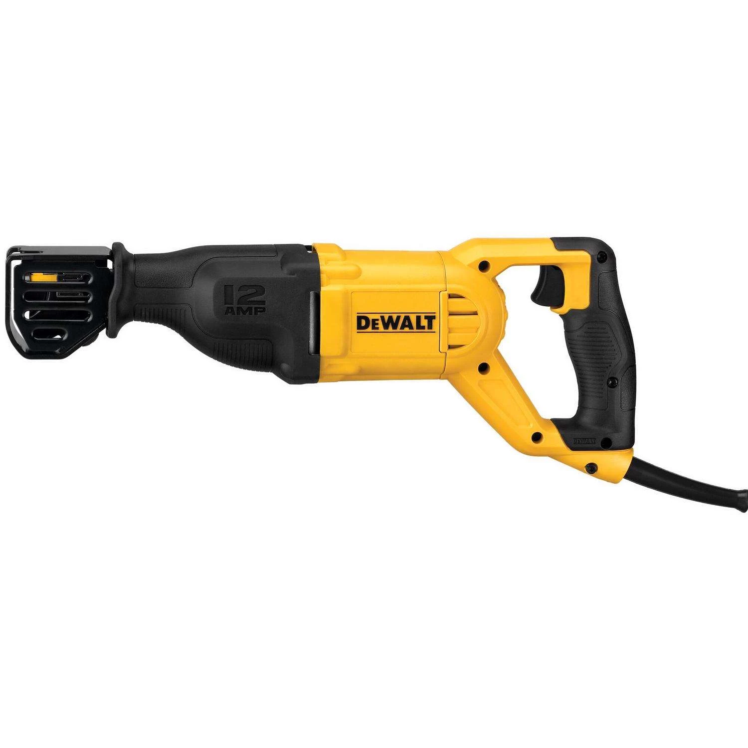 DeWalt 12 Amps Corded Brushed Reciprocating Saw Tool Only 3 DeWalt 12 Amps Corded Brushed Reciprocating Saw Tool Only