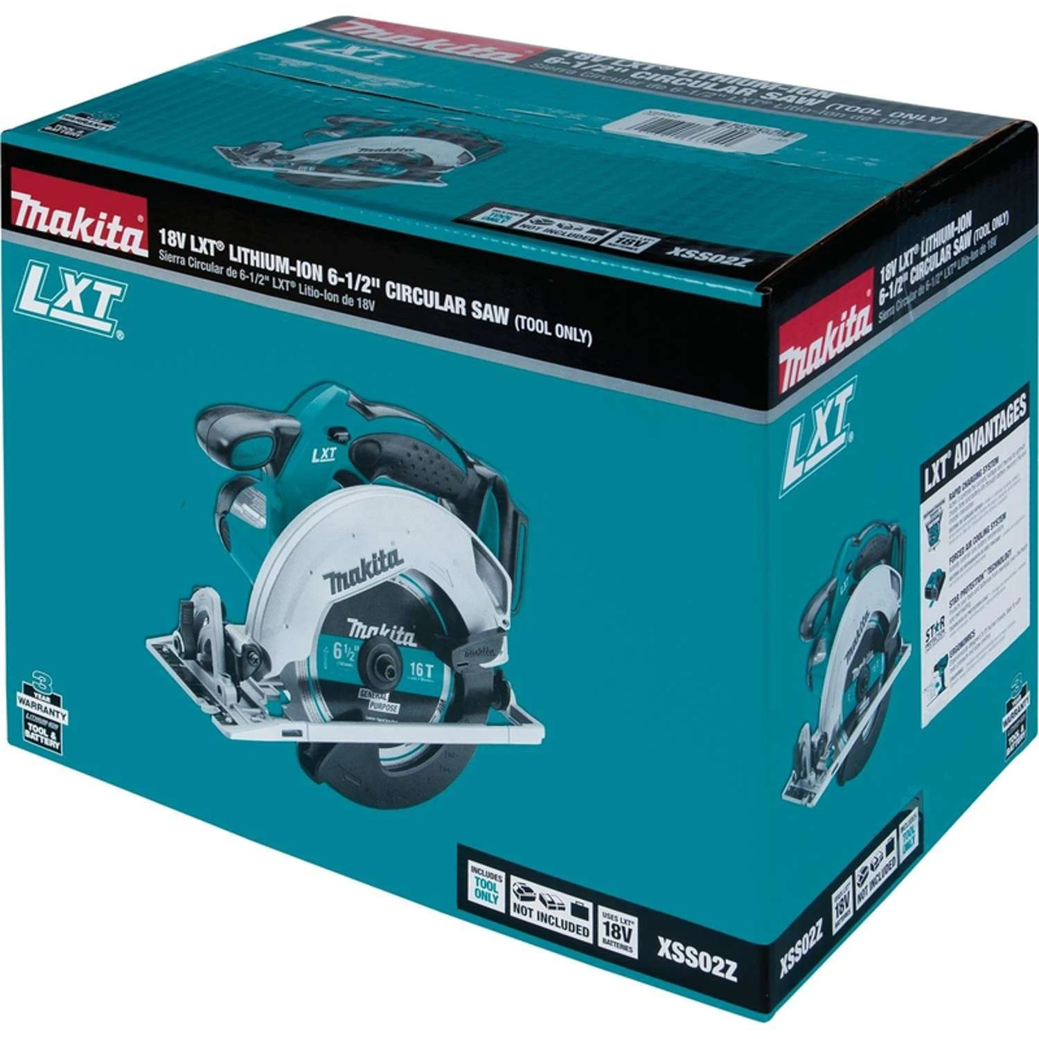 Makita 18V 6-1/2 In. Cordless Brushed Circular Saw Tool Only 6 Makita 18V 6-1/2 In. Cordless Brushed Circular Saw Tool Only - Image 4