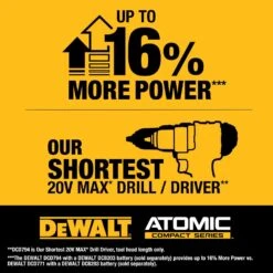 DeWalt 20V MAX ATOMIC 1/2 In. Brushless Cordless Drill/Driver Tool Only -Makillta Store e6507e71 c089 42f6 9af0 15b96f33a8da