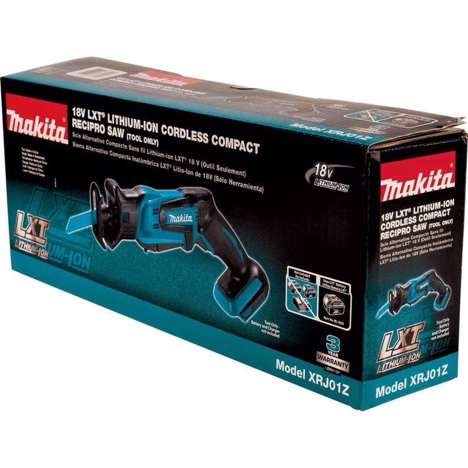 Makita 18V LXT Cordless Brushed Compact Reciprocating Saw Tool Only 6 Makita 18V LXT Cordless Brushed Compact Reciprocating Saw Tool Only - Image 4