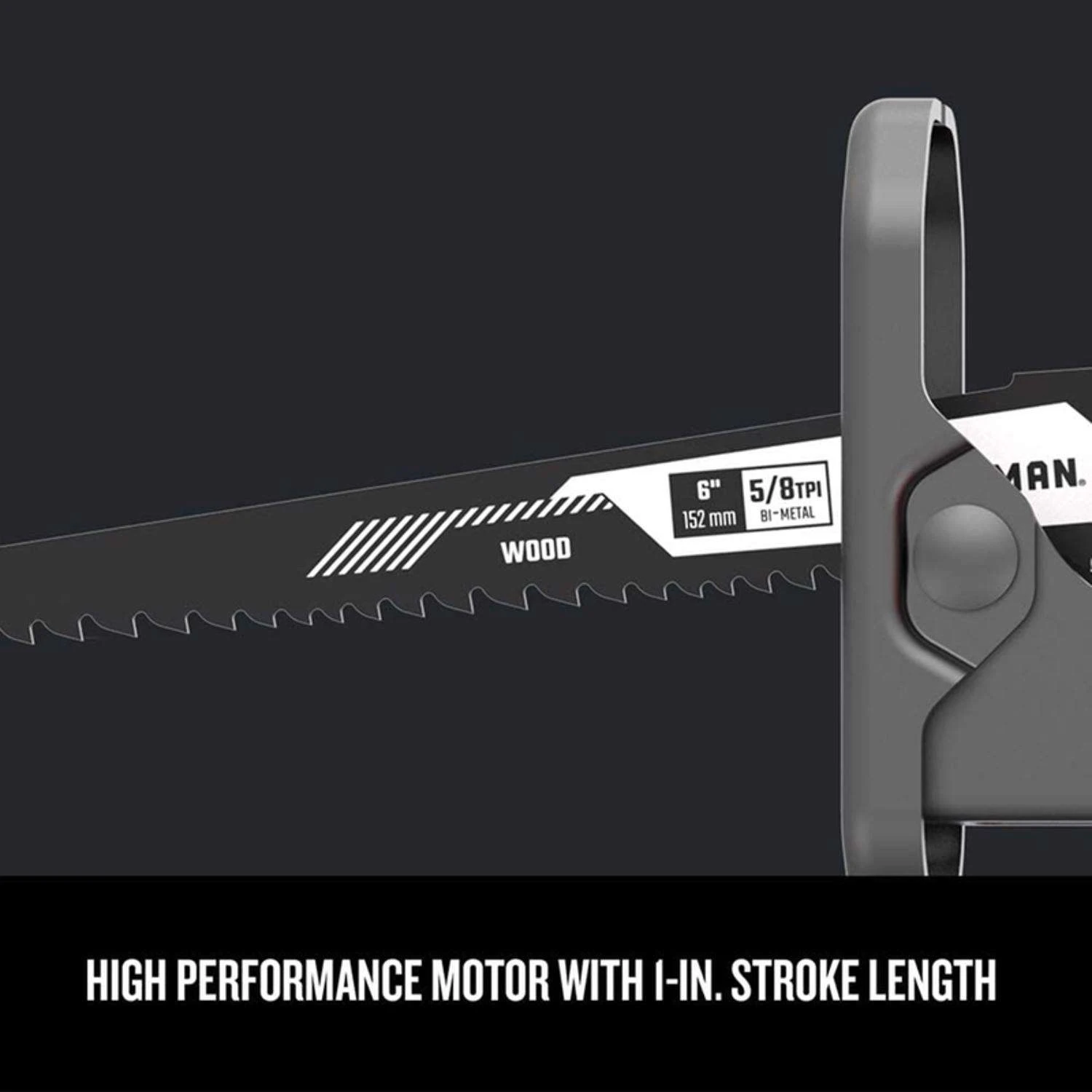 Craftsman V20 Cordless Brushed Reciprocating Saw Tool Only 10 Craftsman V20 Cordless Brushed Reciprocating Saw Tool Only - Image 8