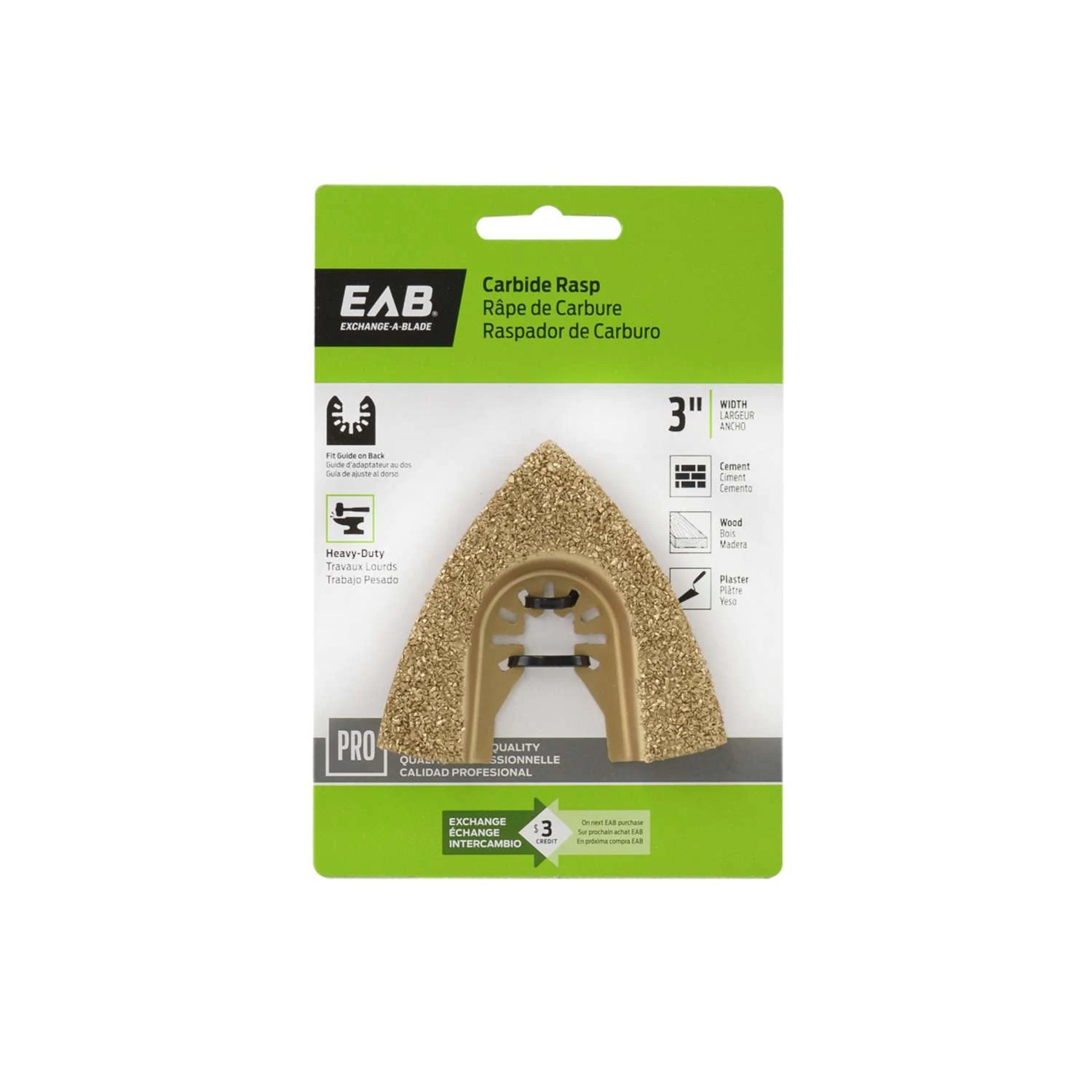 Exchange-A-Blade 3 In. W Oscillating Accessory 1 Pc 3 Exchange-A-Blade 3 In. W Oscillating Accessory 1 Pc